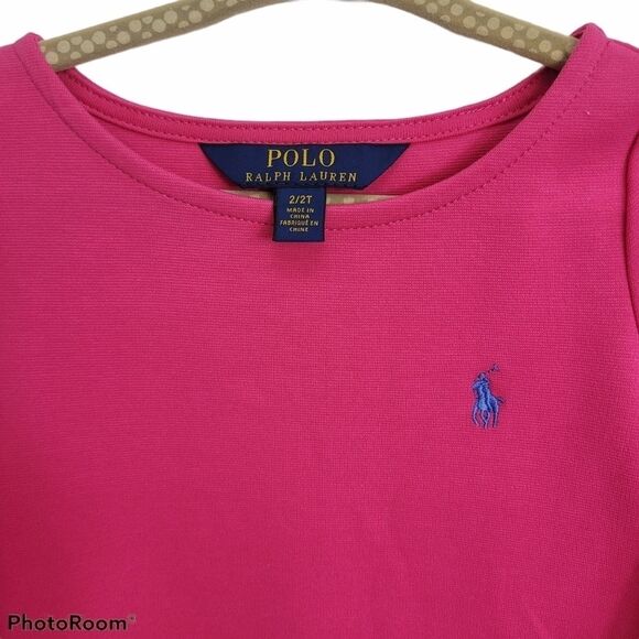 POLO Ralph Lauren Ponte Bell Sleeve Dress‎ SIZE 2T - Picture 6 of 8